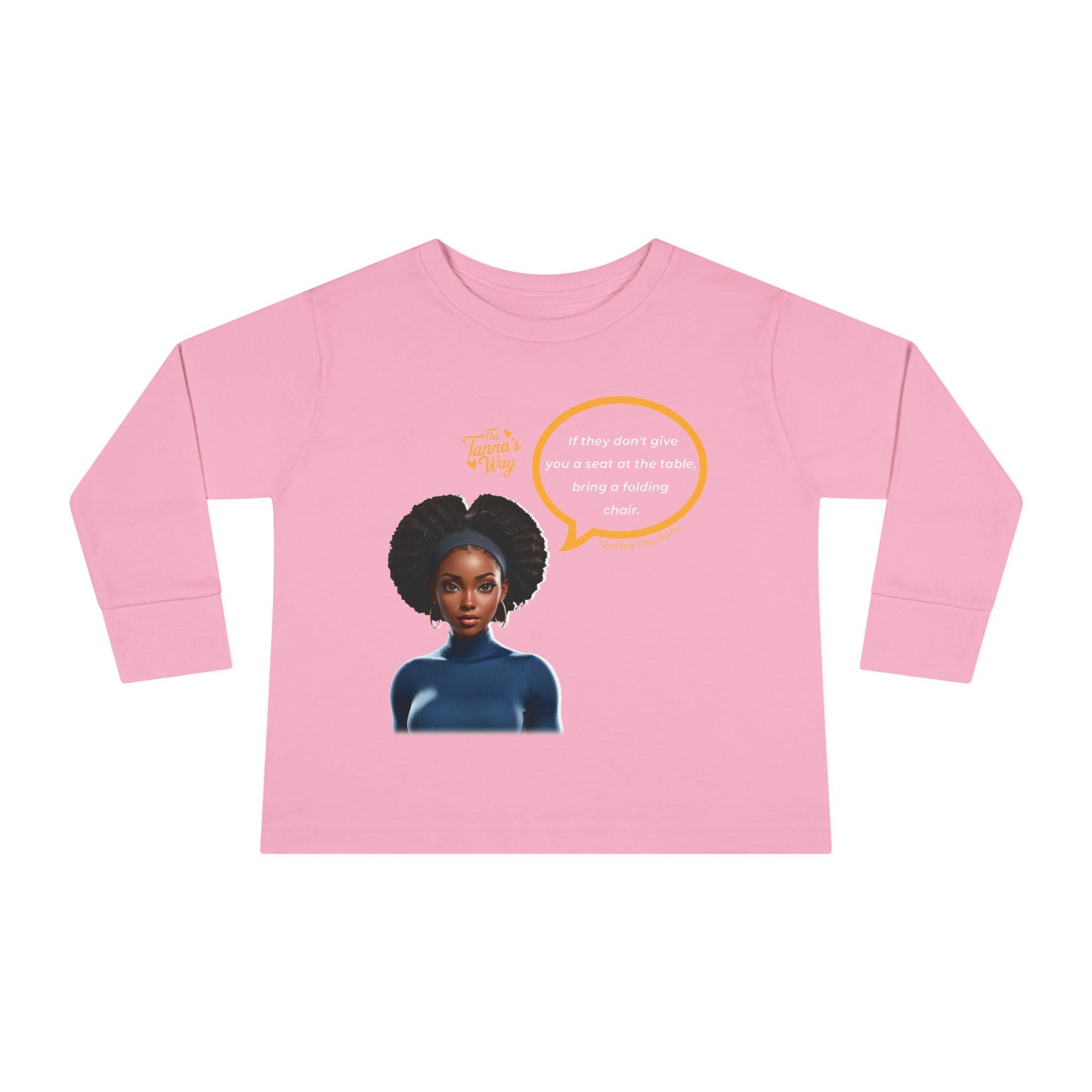 Shirley Chisholm 2 | Toddler Long Sleeve Tee